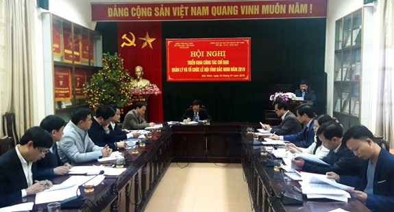 Hội nghị Triển khai công tác chỉ đạo quản lý và tổ chức lễ hội tỉnh Bắc Ninh 2019 - Ảnh 1.