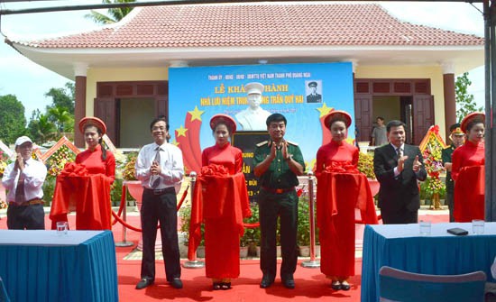 Quảng Ngãi: Xếp hạng di tích cấp tỉnh đối với Di tích Nhà Lưu niệm Trung tướng Trần Quý Hai - Ảnh 1.