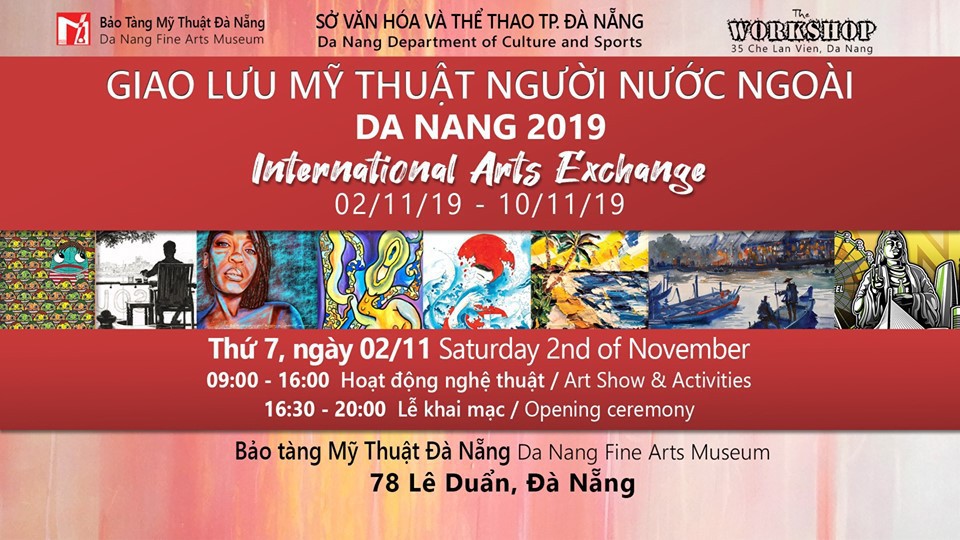 Giao lưu mỹ thuật cộng đồng người nước ngoài tại Đà Nẵng năm 2019 - Ảnh 1.