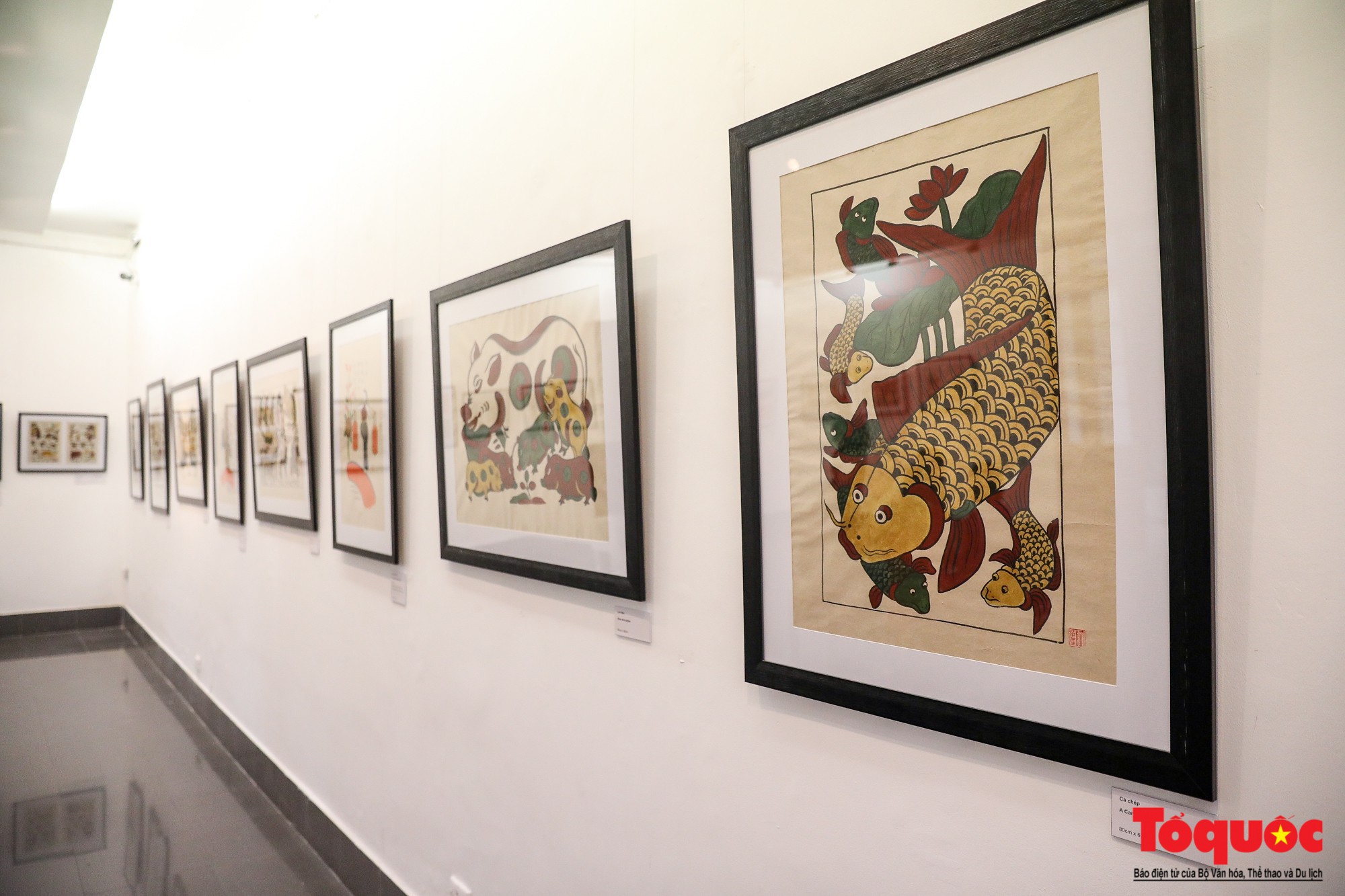 Khai mạc triển lãm “Tranh dân gian Đông hồ xưa và nay”: Trưng bày hơn 100 hiện vật của tranh dân gian Đông Hồ - Ảnh 10.
