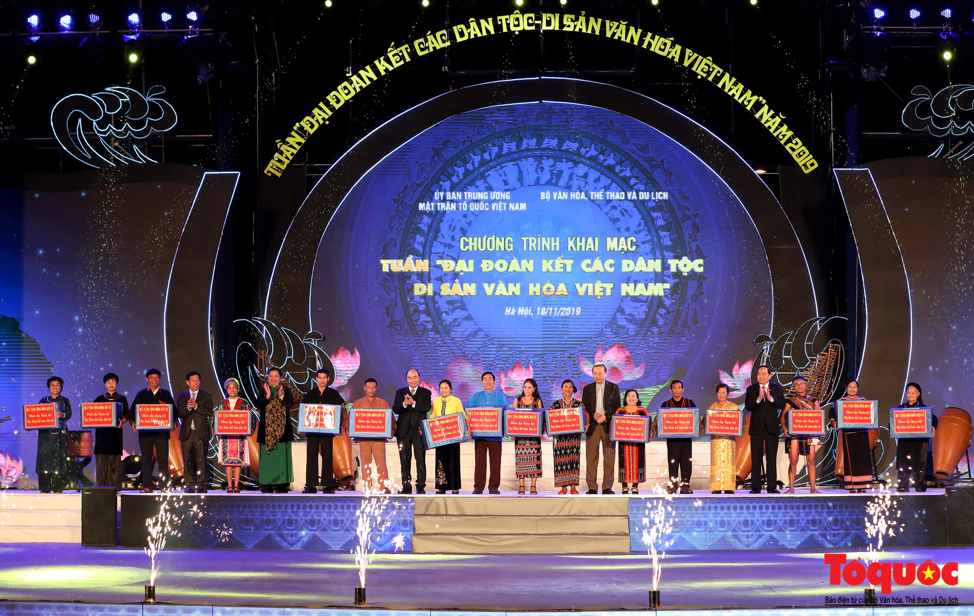 Hình ảnh ấn tượng trong lễ khai mạc Tuần “Đại đoàn kết các dân tộc - Di sản Văn hoá Việt Nam” năm 2019 - Ảnh 5.