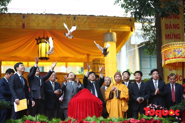 Lễ dâng hương khai Xuân Kỷ Hợi 2019 tại Hoàng thành Thăng Long - Ảnh 7.