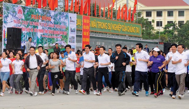 Tuyên Quang: Tổ chức Ngày chạy Olympic vì sức khỏe toàn dân 2019 - Ảnh 1.