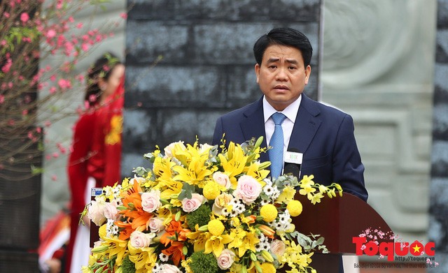 Thủ tướng Nguyễn Xuân Phúc trao Bằng xếp hạng Di tích Quốc gia đặc biệt gò Đống Đa - Ảnh 5.