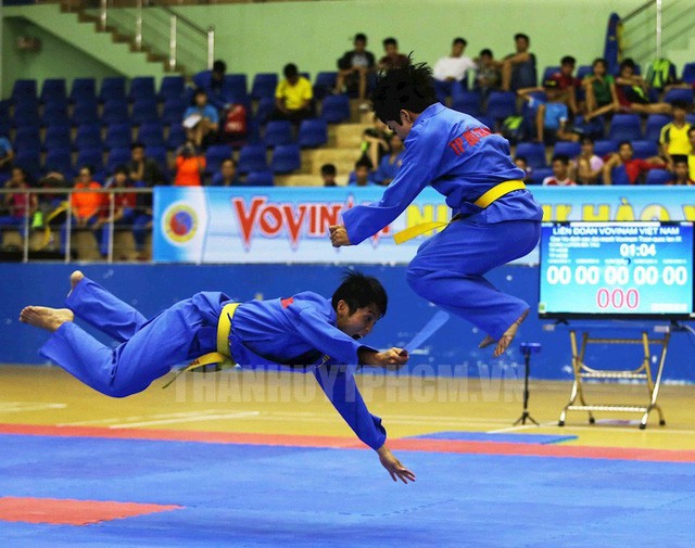 Đồng Tháp tham gia thi đấu giải Vô địch các đội mạnh Vovinam toàn quốc năm 2019 - Ảnh 1.