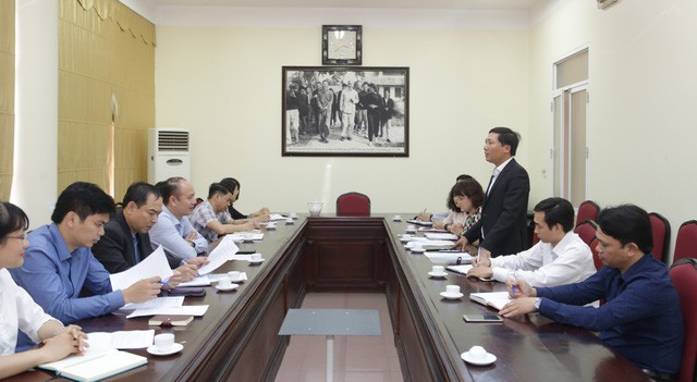 Trao đổi hợp tác trong hoạt động Công nghệ, Thông tin giữa Trung tâm CNTT và Trường Đại học Thể dục thể thao Bắc Ninh - Ảnh 1.
