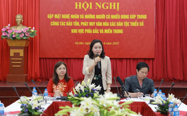 Thứ trưởng Trịnh Thị Thủy: Cộng đồng đóng vai trò rất lớn trong công tác bảo tồn, phát huy các giá trị văn hóa dân tộc - Ảnh 4.