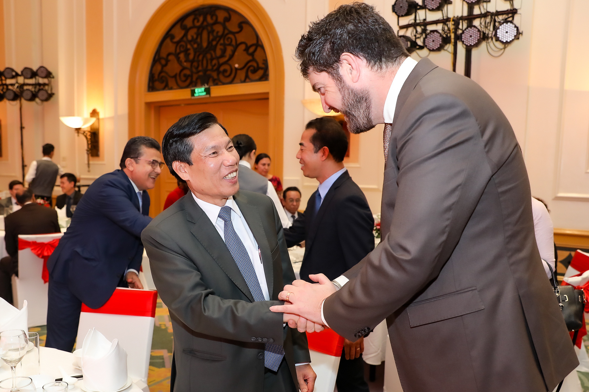 Bộ trưởng Nguyễn Ngọc Thiện tiếp các Đại sứ nước ngoài tại Việt Nam nhân dịp Tết Canh Tý 2020 - Ảnh 4.