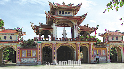 Bộ VHTTDL cho ý kiến về Báo cáo kinh tế - kỹ thuật tu bổ, tôn tạo di tích chùa Hà Lạn, tỉnh Nam Định - Ảnh 1.