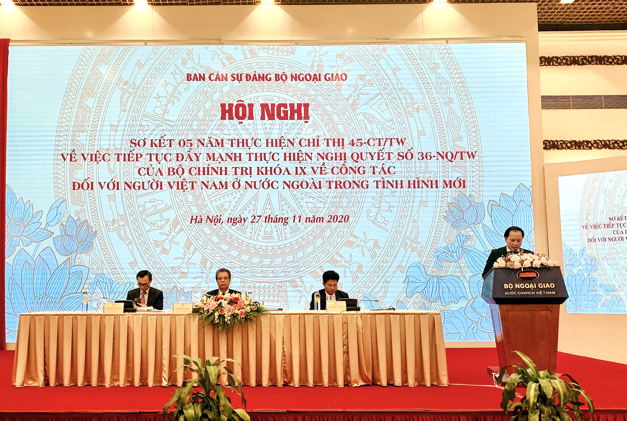 Bộ Văn hóa, Thể thao và Du lịch tham dự Hội nghị sơ kết 05 năm thực hiện Chỉ thị 45-CT/TW về công tác đối với người Việt Nam ở nước ngoài - Ảnh 3.