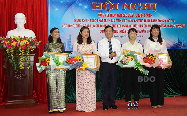 Bình Định: Tổ chức Hội nghị tổng kết Chiến lược phát triển Gia đình Việt Nam  - Ảnh 1.