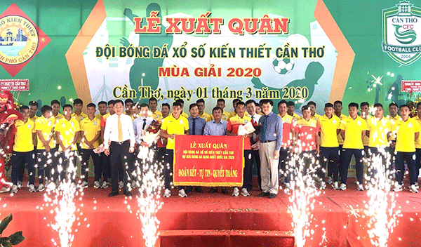 CLB bóng đá Tây Ninh chốt đội hình, XSKT Cần Thơ xuất quân dự mùa giải 2020  - Ảnh 1.