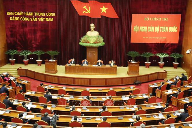 Tổng bí thư, Chủ tịch nước Nguyễn Phú Trọng chủ trì hội nghị cán bộ toàn quốc của Đảng - Ảnh 6.