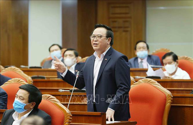 Tổng bí thư, Chủ tịch nước Nguyễn Phú Trọng chủ trì hội nghị cán bộ toàn quốc của Đảng - Ảnh 10.