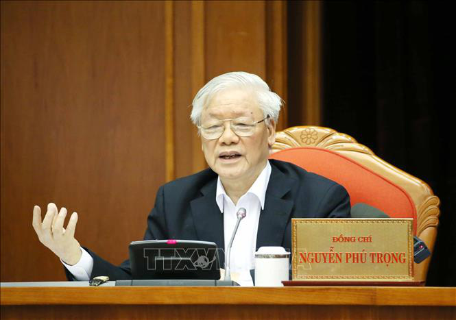 Tổng bí thư, Chủ tịch nước Nguyễn Phú Trọng chủ trì hội nghị cán bộ toàn quốc của Đảng - Ảnh 2.