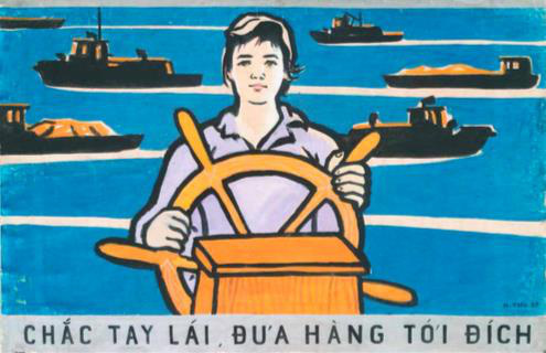 Bảo tàng Mỹ thuật Việt Nam giới thiệu chùm tranh cổ động sáng tác trong giai đoạn 1967-1978 - Ảnh 6.