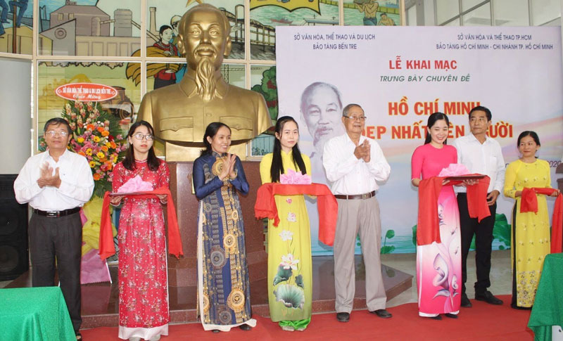 Bến Tre tổ chức nhiều hoạt động kỷ niệm Ngày sinh Chủ tịch Hồ Chí Minh - Ảnh 1.