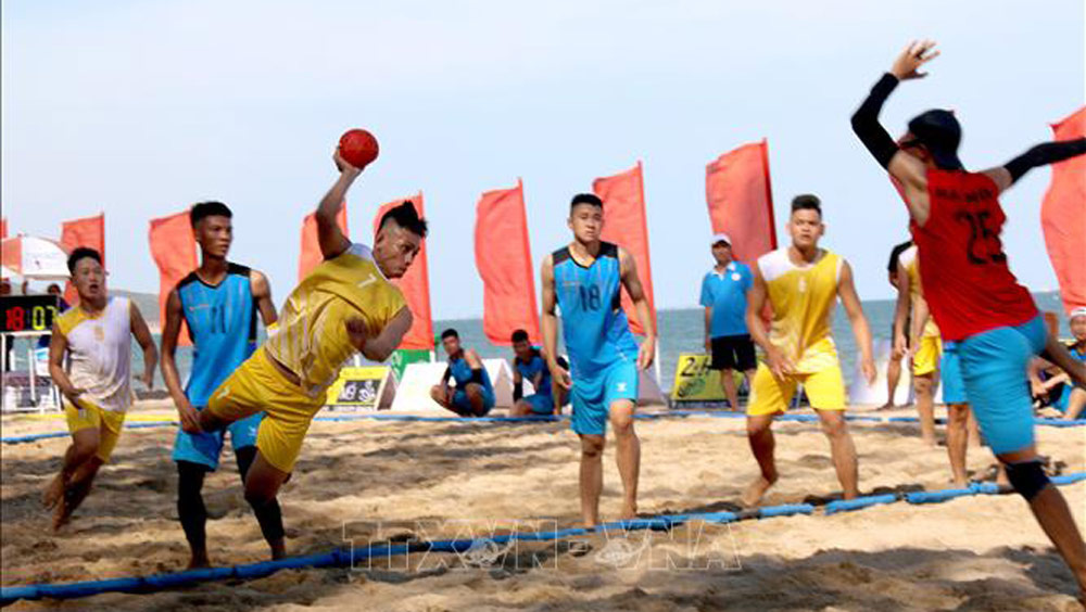 Khởi tranh giải vô địch Bóng ném bãi biển toàn quốc năm 2020 - Ảnh 1.
