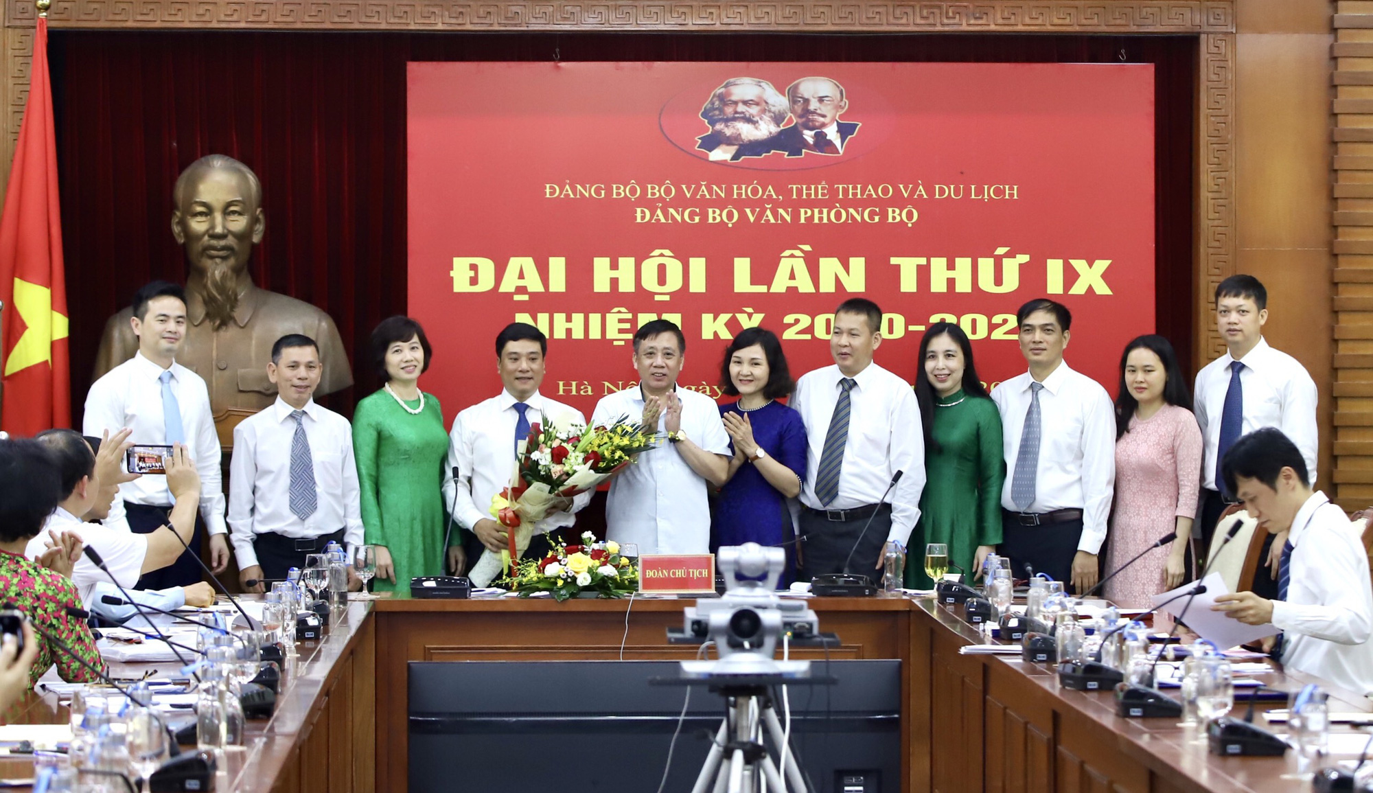  Ông Nguyễn Thái Bình tái đắc cử Bí thư Đảng ủy Văn phòng Bộ VHTTDL - Ảnh 5.