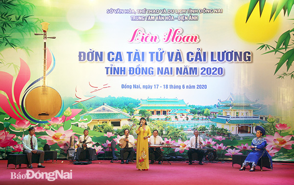 Liên hoan đờn ca tài tử và cải lương tỉnh Đồng Nai 2020 - Ảnh 1.