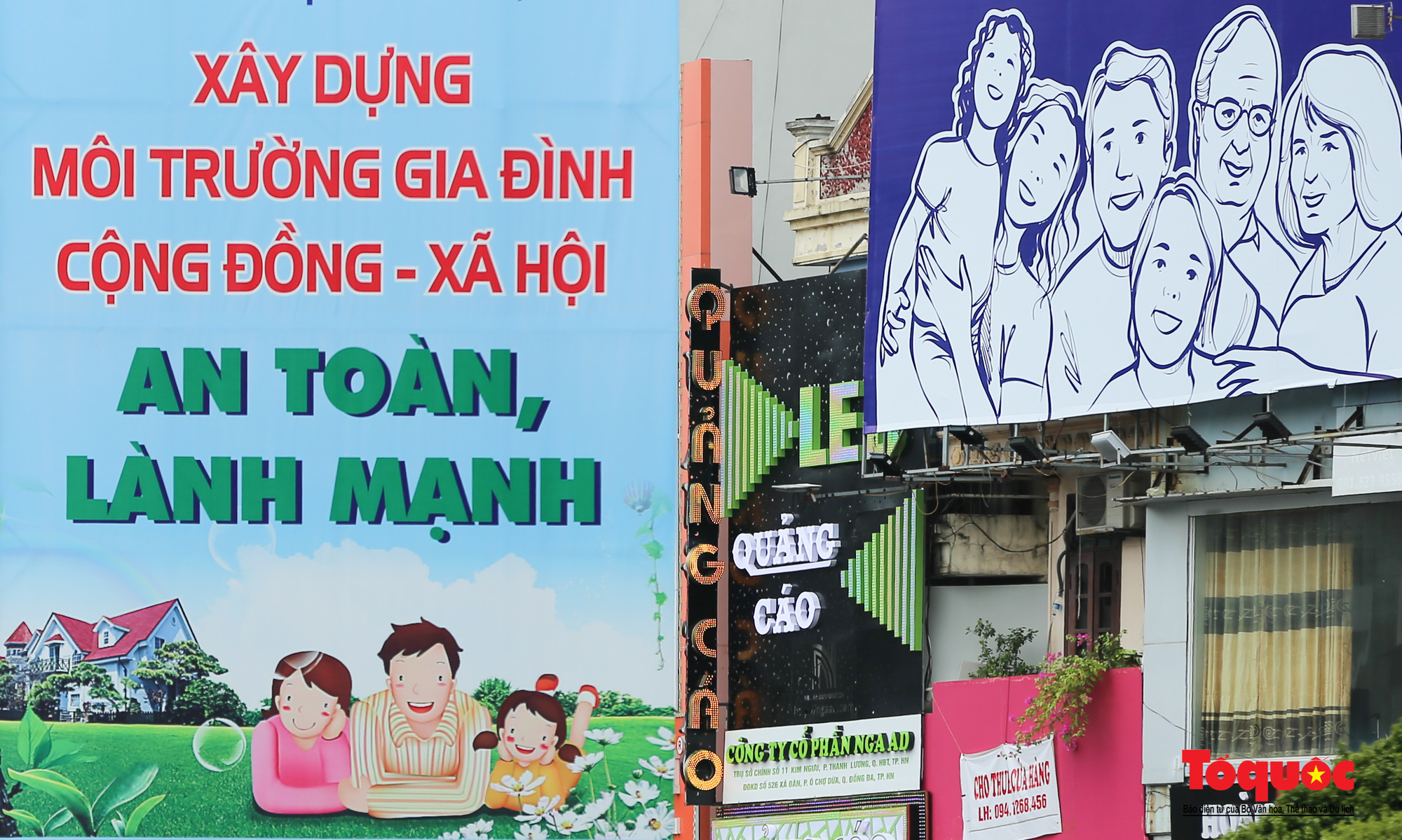 Đẩy mạnh tuyên truyền Ngày Gia đình Việt Nam qua  banner, áp phích cổ động  - Ảnh 3.