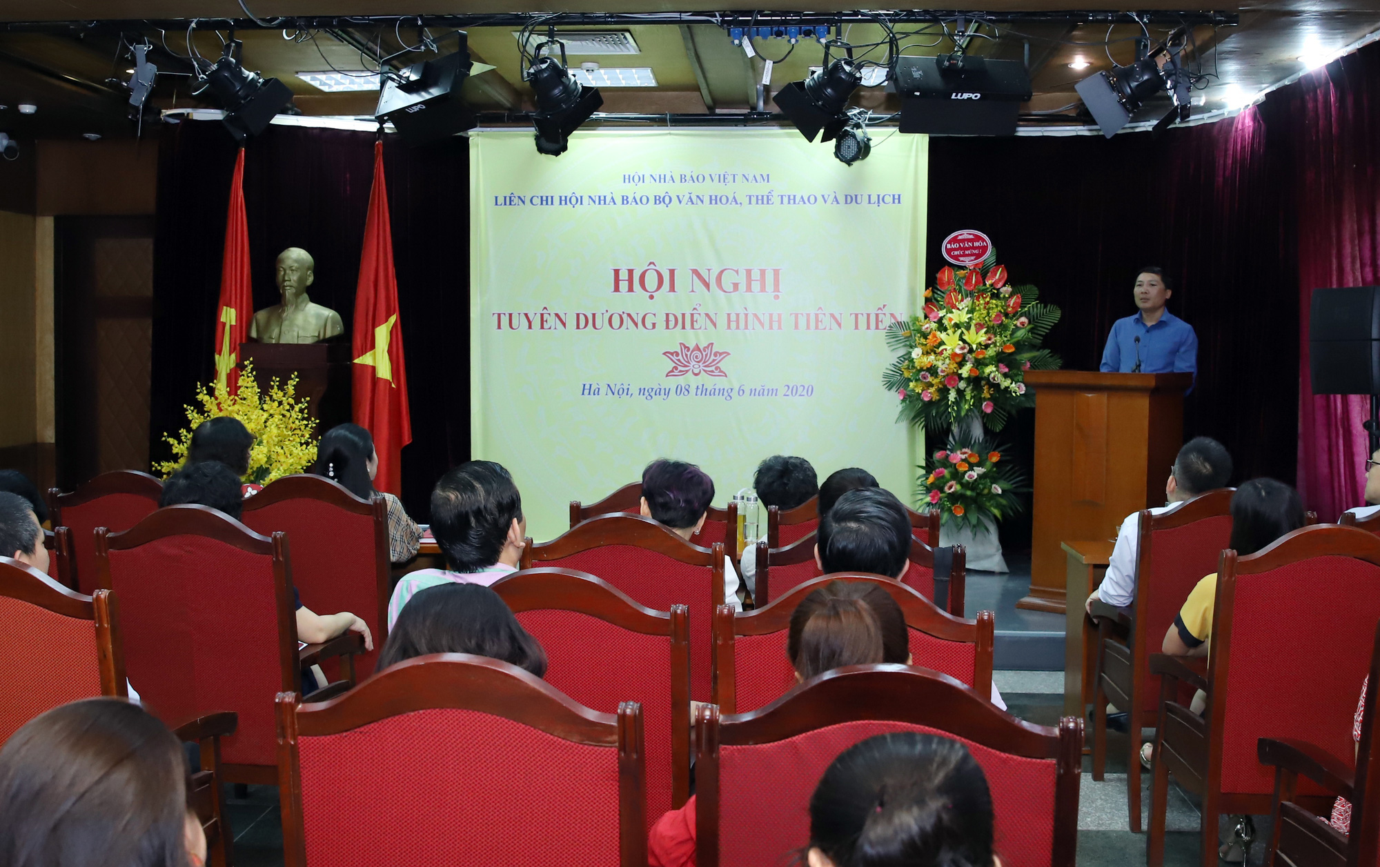  Liên Chi hội Nhà báo Bộ VHTTDL tổ chức Hội nghị tuyên dương điển hình tiên tiến - Ảnh 1.