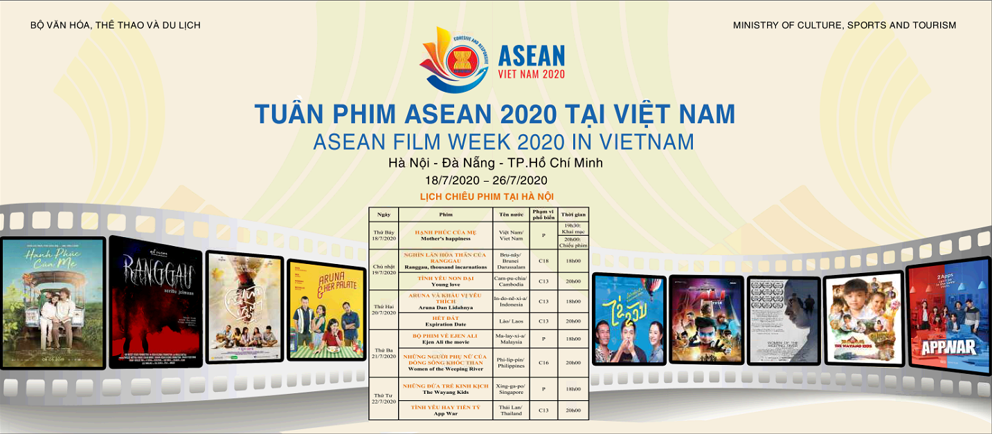 Sắp diễn ra Tuần Phim ASEAN 2020 - Ảnh 1.