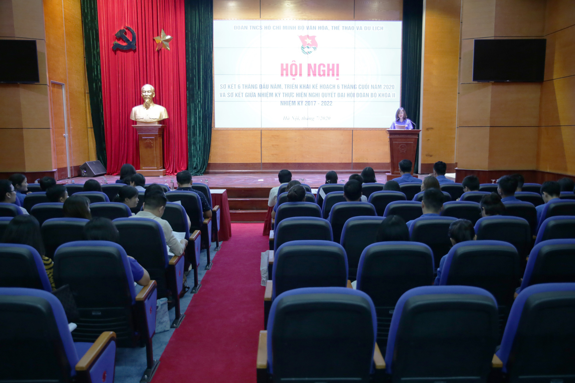 Đoàn TNCS Hồ Chí Minh Bộ VHTTDL tổ chức sơ kết 6 tháng đầu năm và phương hướng nhiệm vụ 6 tháng cuối năm 2020 - Ảnh 2.