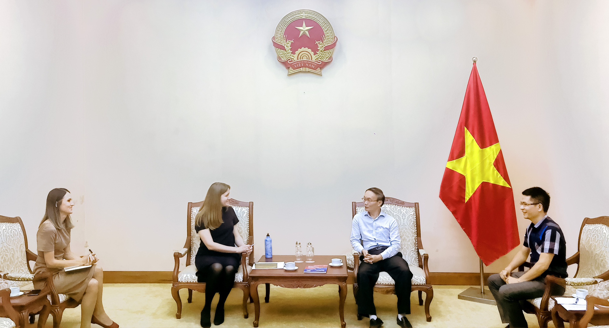 Phó Cục trưởng Lê Ngọc Định tiếp Quyền Giám đốc Trung tâm Khoa học và Văn hóa Nga tại Hà Nội - Ảnh 1.