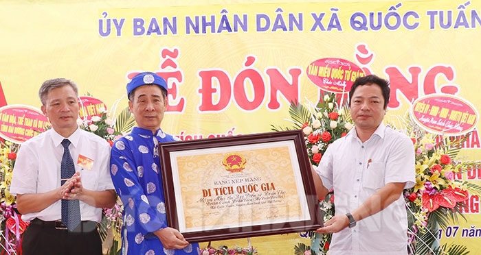 Mộ và nhà thờ 3 tiến sĩ họ Trần được xếp hạng di tích quốc gia - Ảnh 1.