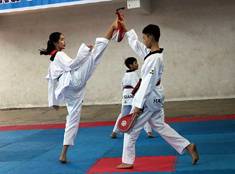 Hướng đi mới của taekwondo Hậu Giang - Ảnh 1.