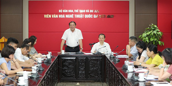 Nỗ lực nghiên cứu, tiếp tục khẳng định thương hiệu Viện Văn hóa nghệ thuật quốc gia Việt Nam - Ảnh 2.