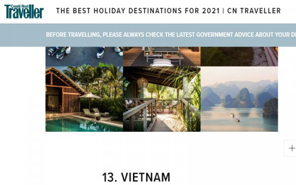 Việt Nam nằm trong nhiều danh sách gợi ý du lịch của CNTraveler - Ảnh 1.