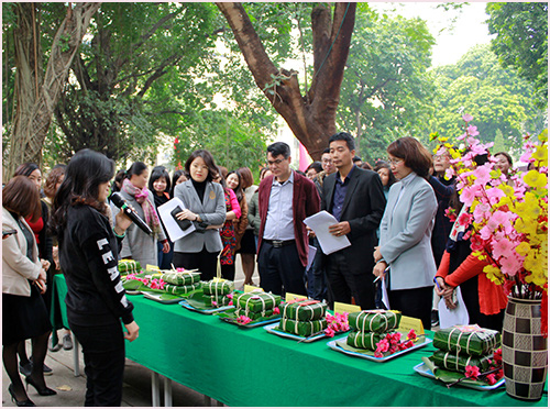 Thư viện Quốc gia Việt Nam tổ chức Hội thi Gói Bánh Chưng mừng Xuân Tân Sửu 2021 - Ảnh 1.