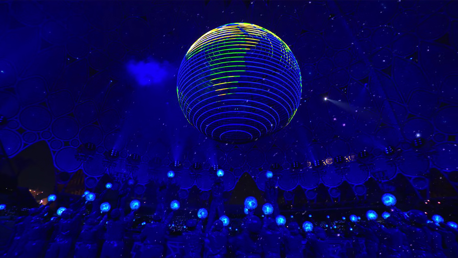 Lễ khai mạc Triển lãm Thế giới EXPO 2020 Dubai: Choáng ngợp trước đại tiệc âm thanh, ánh sáng - Ảnh 3.