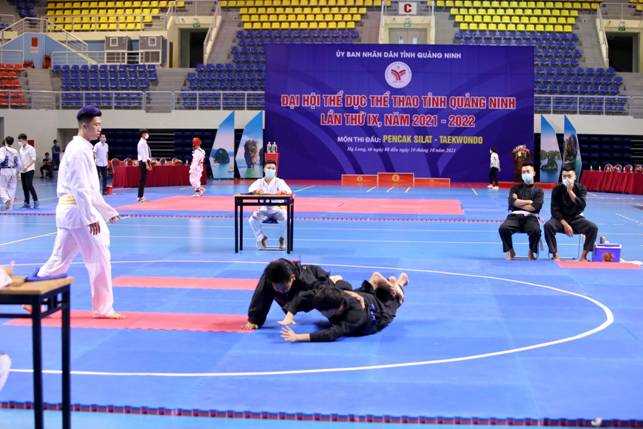 Tổ chức thành công giải Taekwondo, Pencak Silat Đại hội Thể dục thể thao tỉnh Quảng Ninh lần thứ IX, năm 2021-2022 - Ảnh 4.