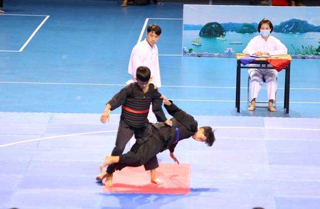 Tổ chức thành công giải Taekwondo, Pencak Silat Đại hội Thể dục thể thao tỉnh Quảng Ninh lần thứ IX, năm 2021-2022 - Ảnh 5.