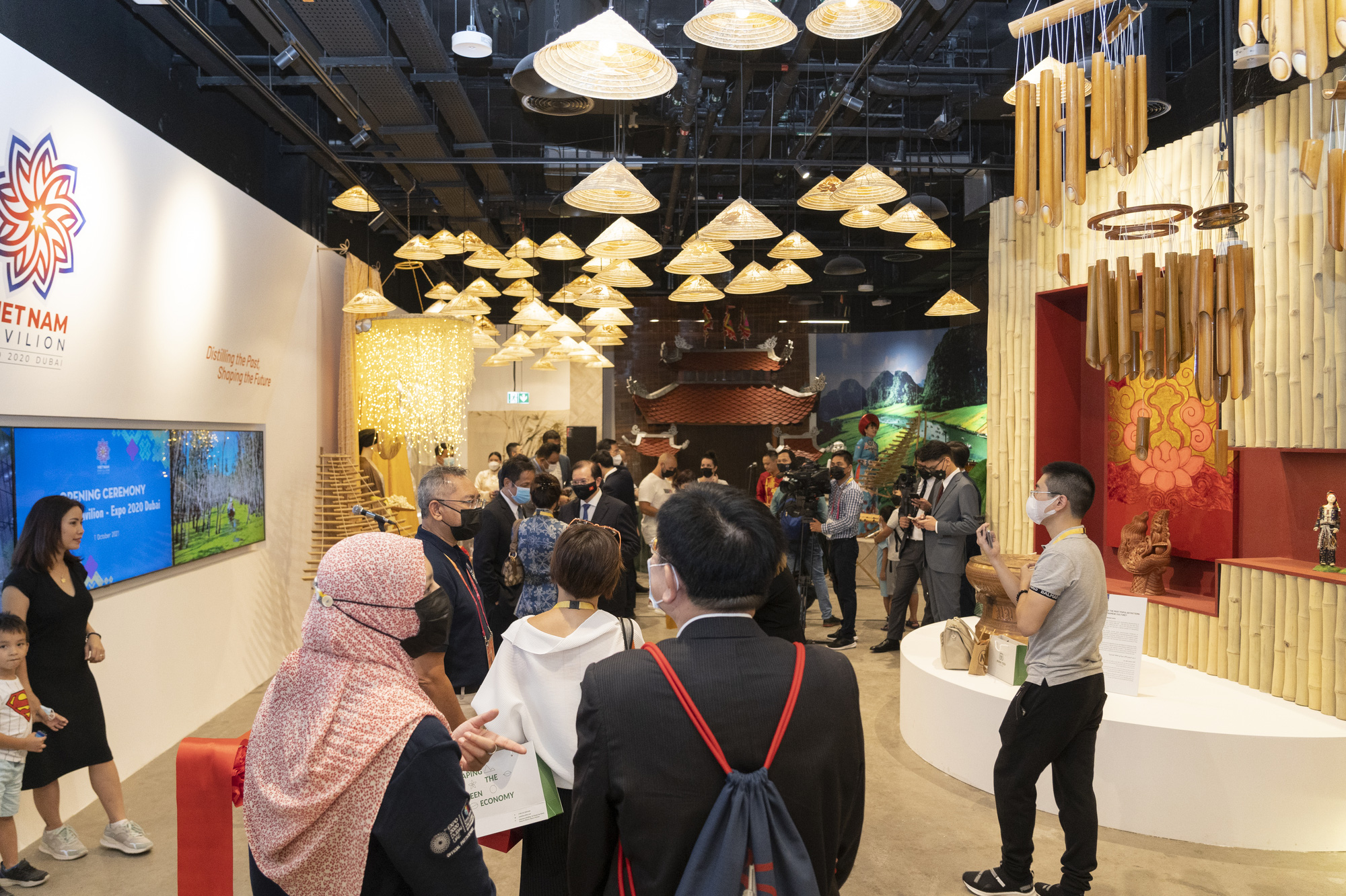 Lễ Khai trương Nhà triển lãm Việt Nam tại EXPO 2020 Dubai - Ảnh 11.