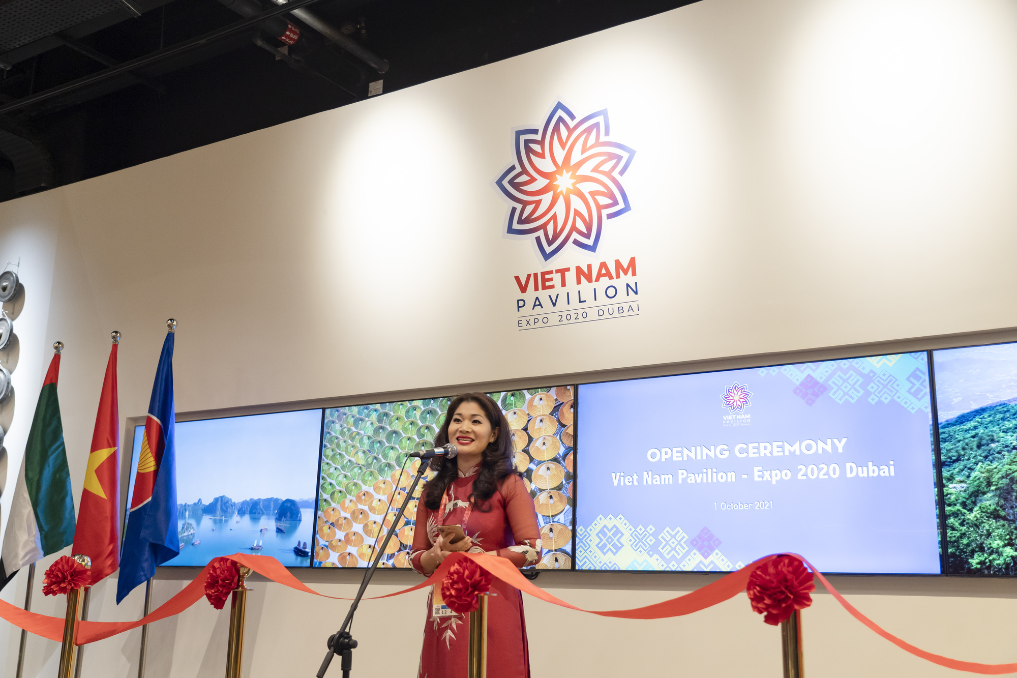 Lễ Khai trương Nhà triển lãm Việt Nam tại EXPO 2020 Dubai - Ảnh 5.