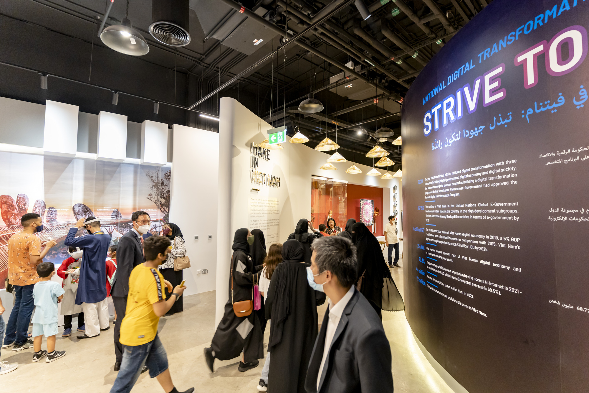 Lễ Khai trương Nhà triển lãm Việt Nam tại EXPO 2020 Dubai - Ảnh 12.