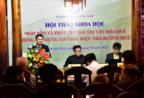 Bảo tồn và phát huy giá trị văn hóa Huế trong xây dựng thương hiệu nhà rường Huế - Ảnh 1.