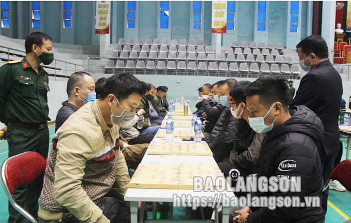 Lạng Sơn: 114 vận động viên tham dự Giải vô địch và Giải trẻ cờ vua, cờ tướng tỉnh năm 2021 - Ảnh 3.