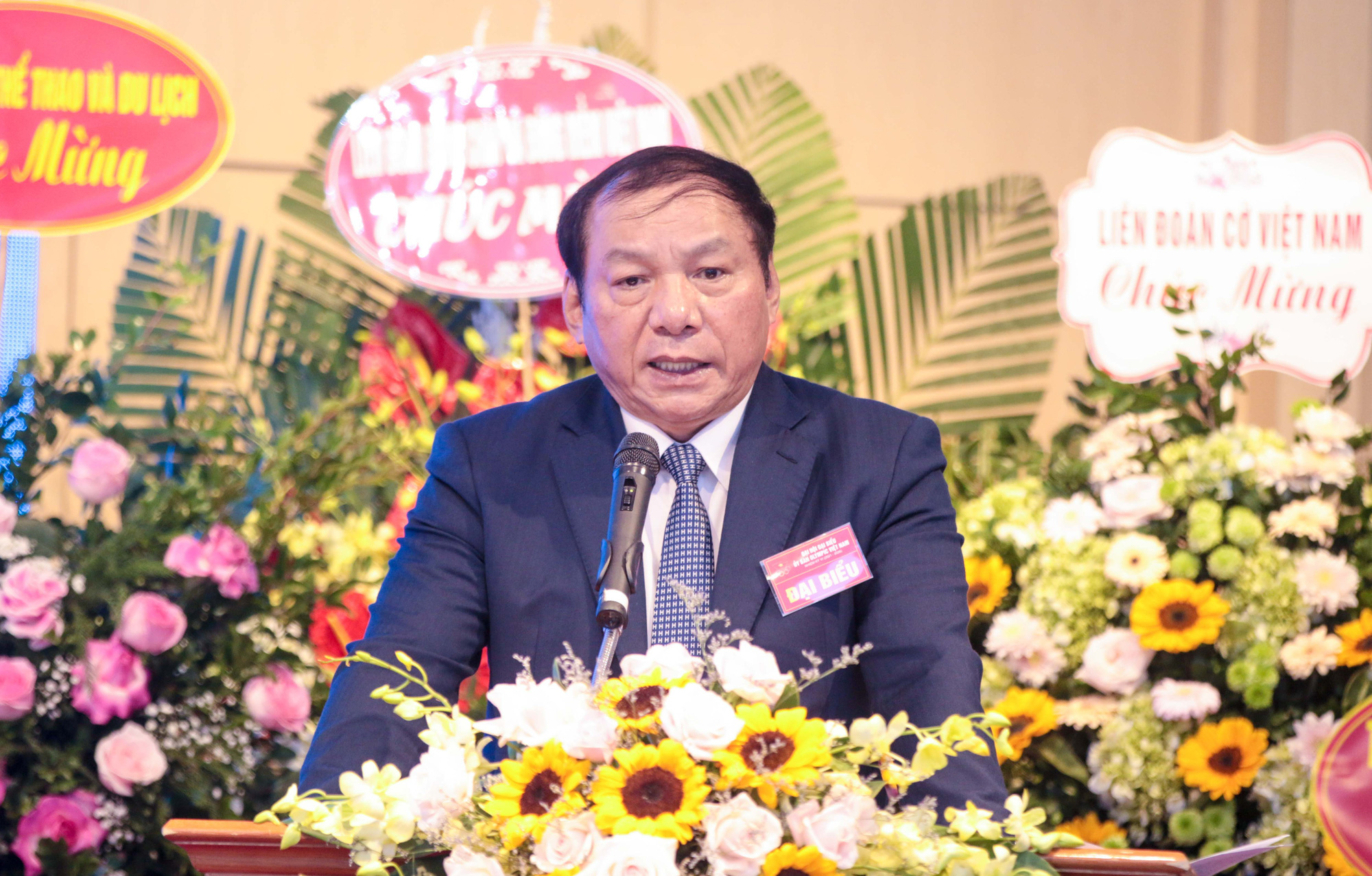 Bộ trưởng Bộ Văn hoá, Thể thao và Du lịch Nguyễn Văn Hùng được bầu là Chủ tịch Uỷ ban Olympic Việt Nam nhiệm kỳ VI - Ảnh 1.