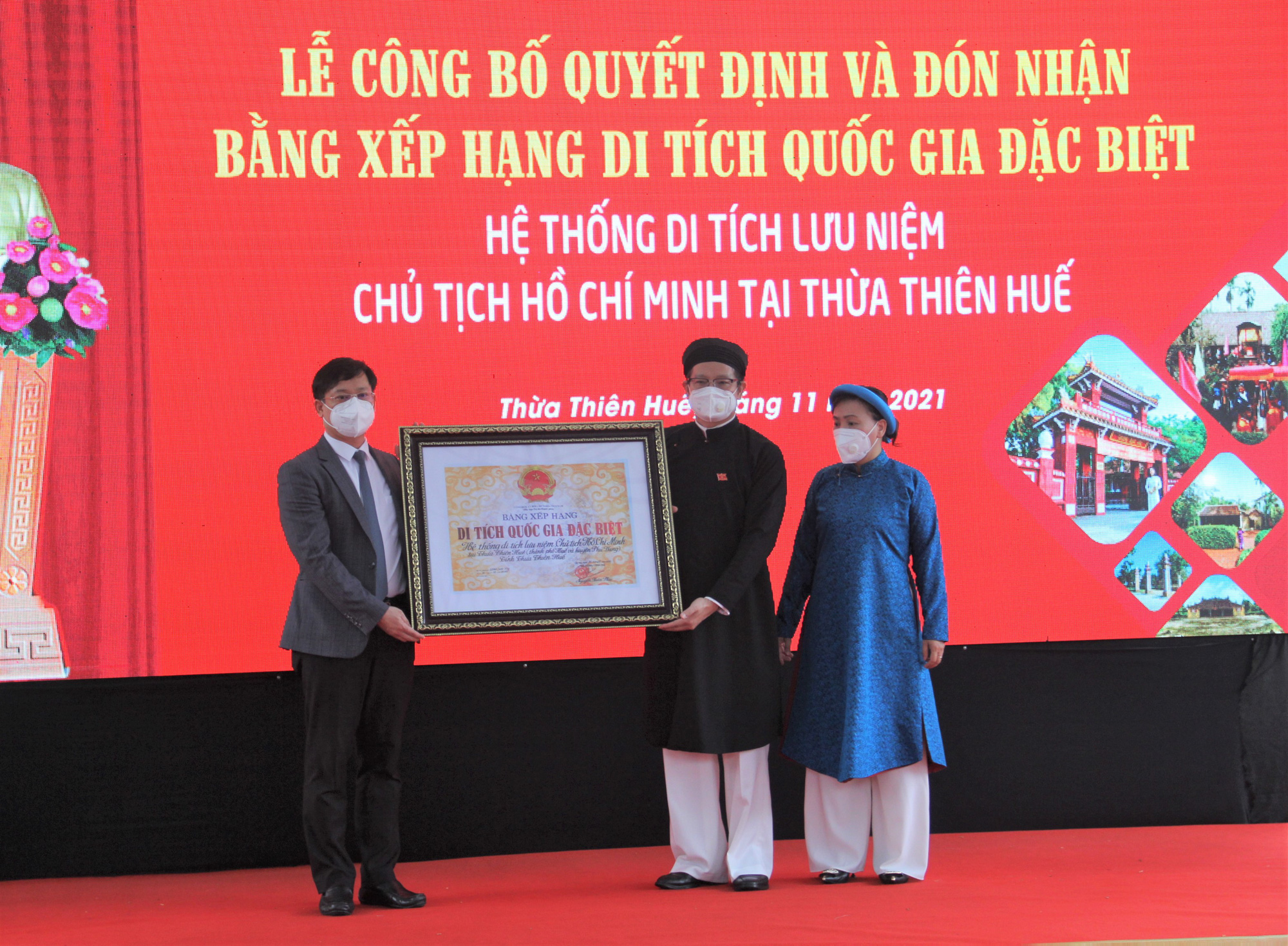 Đón nhận Bằng xếp hạng di tích Quốc gia đặc biệt Hệ thống di tích lưu niệm Chủ tịch Hồ Chí Minh tại Thừa Thiên Huế - Ảnh 3.