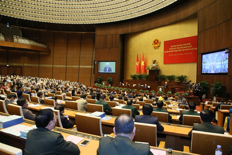 Toàn văn bài phát biểu của Tổng Bí thư Nguyễn Phú Trọng tại Hội nghị Văn hoá toàn quốc - Ảnh 2.