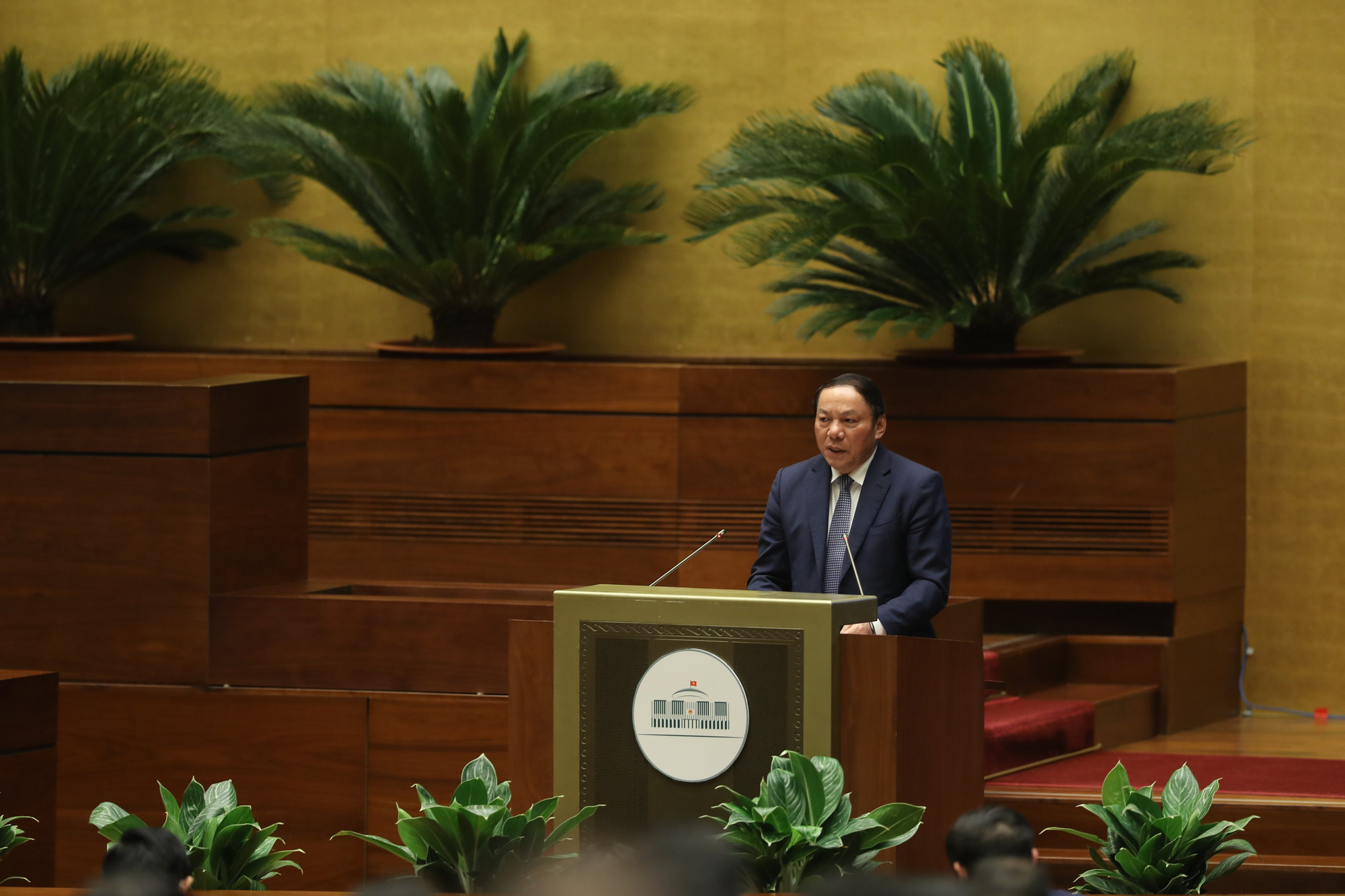 Bộ trưởng Nguyễn Văn Hùng: Phát huy sức mạnh văn hóa trong bồi đắp giá trị chân, thiện, mỹ để xây dựng con người phát triển toàn diện - Ảnh 1.