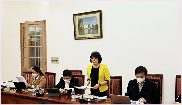 Thư viện Quốc gia Việt Nam tiếp và làm việc với Đoàn công tác của Ủy ban Pháp luật của Quốc hội - Ảnh 2.