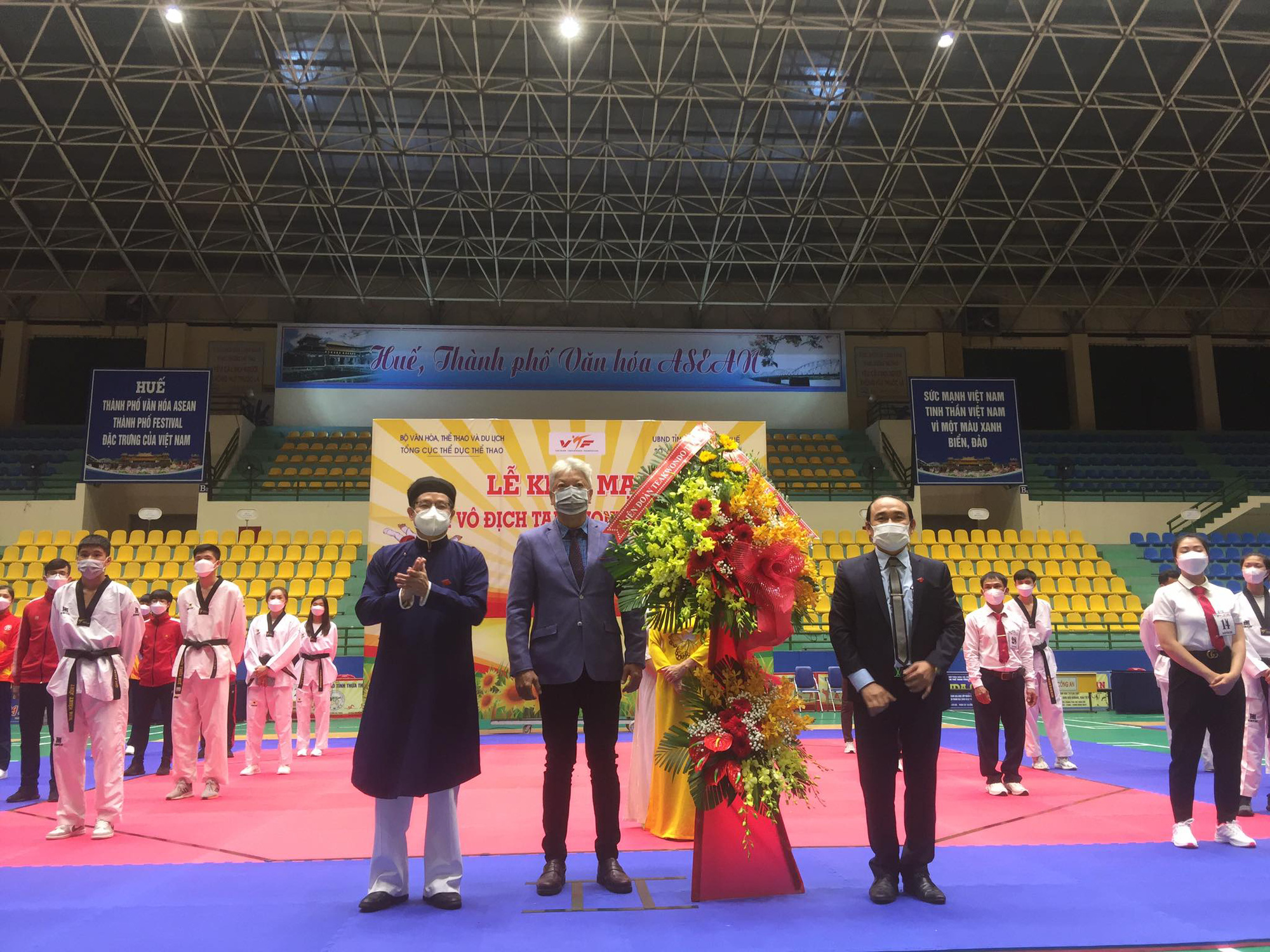 Khởi tranh Giải vô địch Taekwondo quốc gia 2021 theo hình thức &quot;bong bóng khép kín&quot; - Ảnh 2.