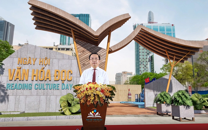 Ngày hội Văn hóa đọc TP Hồ Chí Minh năm 2021 được tổ chức trực tuyến - Ảnh 1.