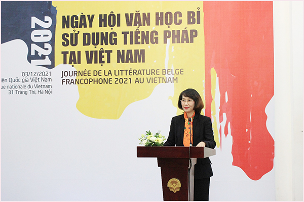 Ngày hội Văn học Bỉ sử dụng tiếng Pháp tại Thư viện Quốc gia Việt Nam - Ảnh 1.